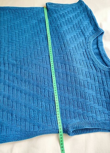 Oversize Süveter Vintage Oldschool retro - Görsel 2