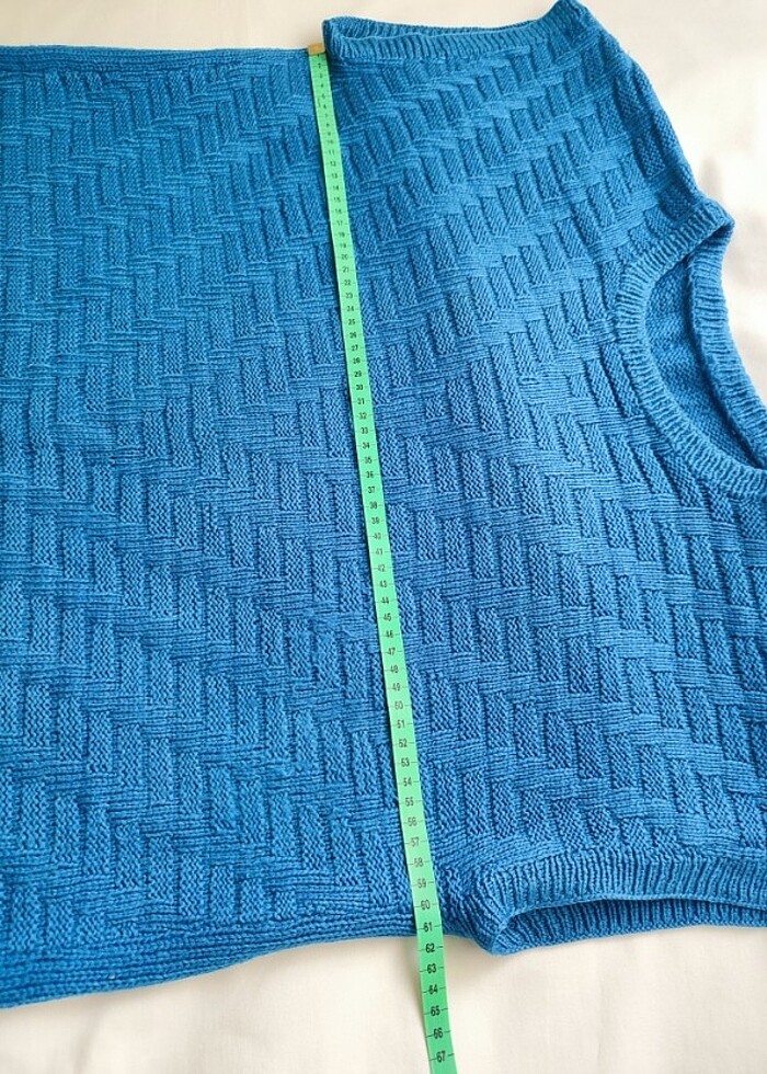 Oversize Süveter Vintage Oldschool retro - Görsel 2