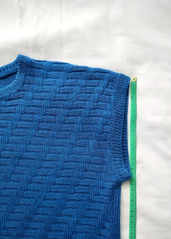 Oversize Süveter Vintage Oldschool retro - Görsel 5