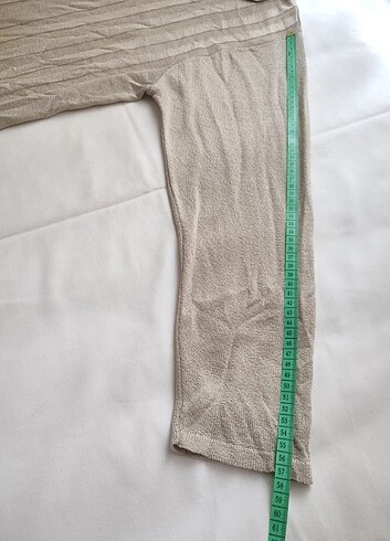 Triko Merserize Vintage Bluz Retro Kazak - Görsel 6