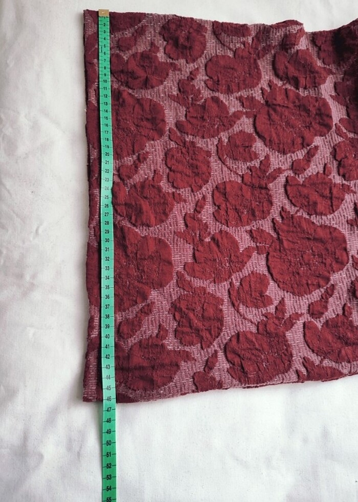 Bordo penye elbise skims y2k lolita - Görsel 4