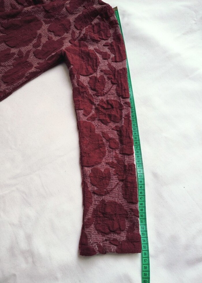 Bordo penye elbise skims y2k lolita - Görsel 5