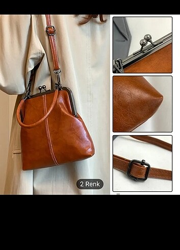 Retro Vintage Çanta Bohem Kol çantası - Görsel 3