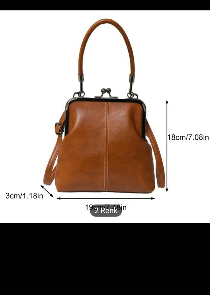 Retro Vintage Çanta Bohem Kol çantası - Görsel 4