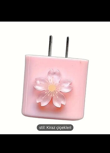 Apple İphone Sakura 5 li Şarj koruyucu seti - Görsel 3