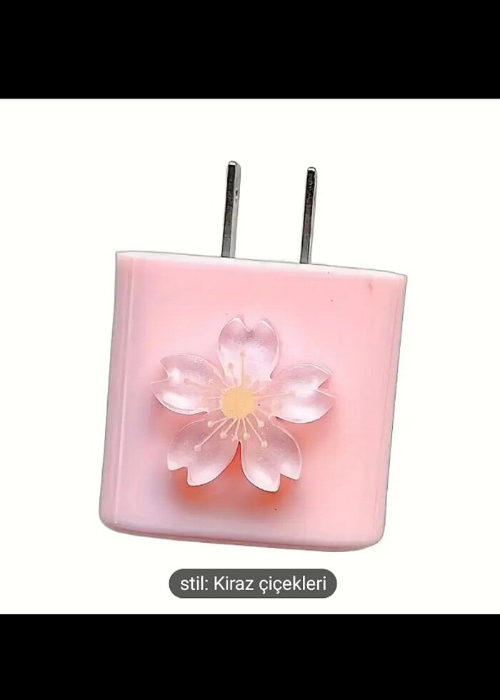 Apple İphone Sakura 5 li Şarj koruyucu seti - Görsel 3