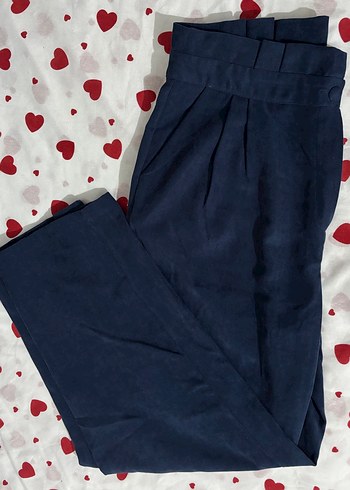 TRENDYOLMİLLA İndigo Düz Kesim Pantolon - Görsel 2