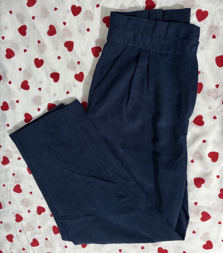 TRENDYOLMİLLA İndigo Düz Kesim Pantolon - Görsel 2