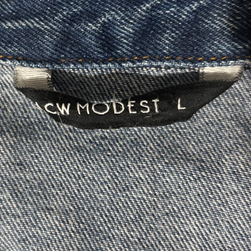 LCW MODEST Lacivert Kadın Düğmeli Denim Ceket - Görsel 2