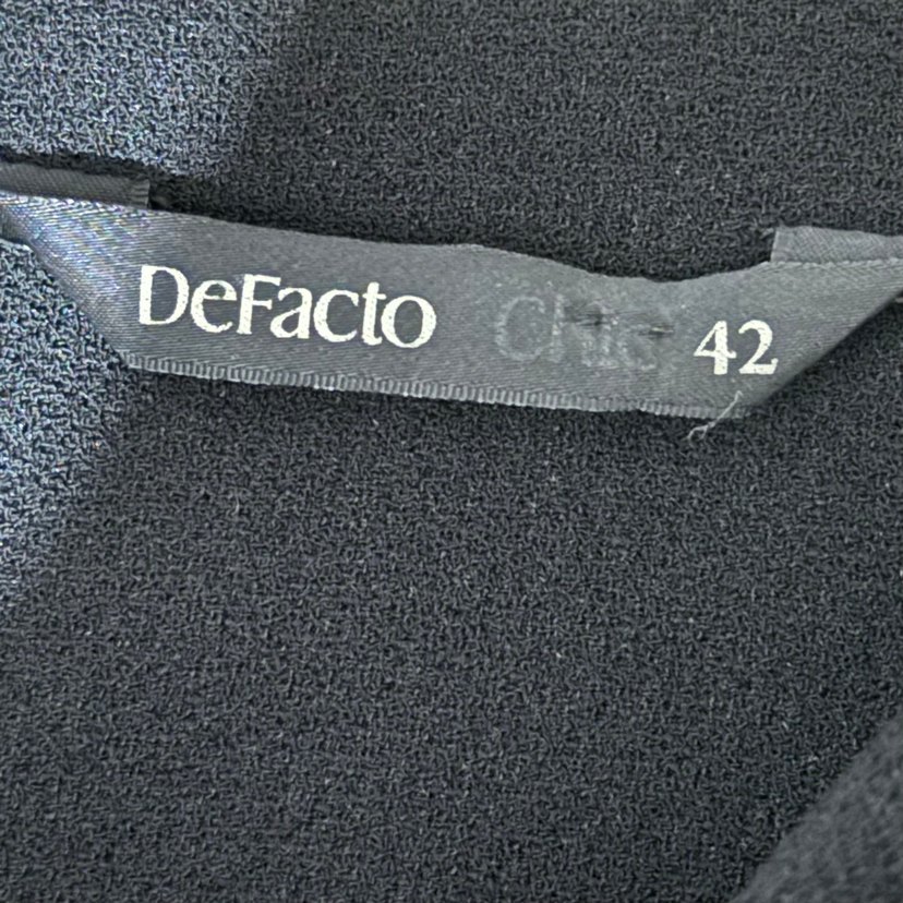 DEFACTO CHIC Kadın Siyah Elbise - Görsel 2