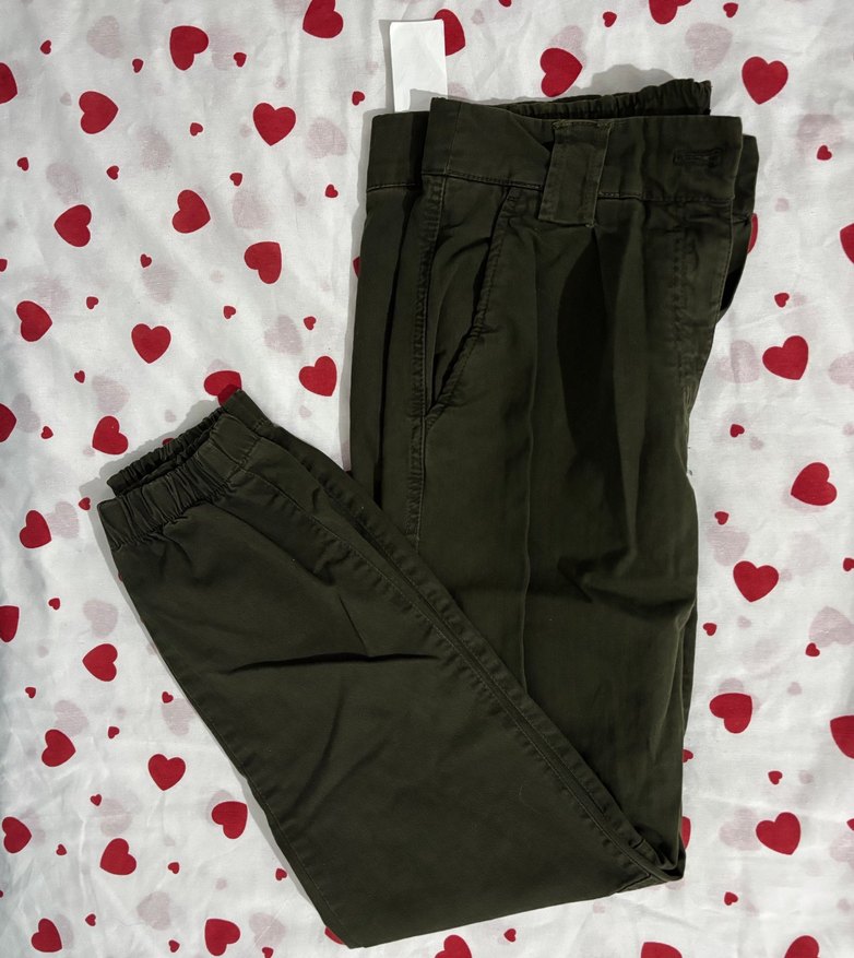 TRENDYOLMİLLA Haki Yüksek Bel Jogger Pantolon - Görsel 2