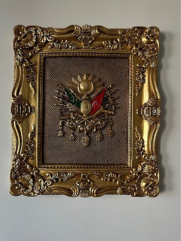 Altın varaklı osmanlı tablosu 70x100