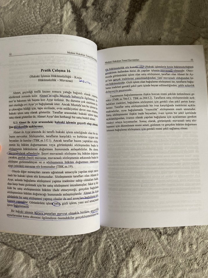 Medeni Hukuk Pratik Çalışmaları - 2. Baskı Cem baygın - Görsel 2