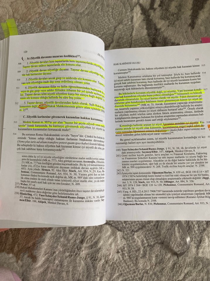 Eşya Hukuku - Güncellenmiş 24. Baskı - Görsel 2