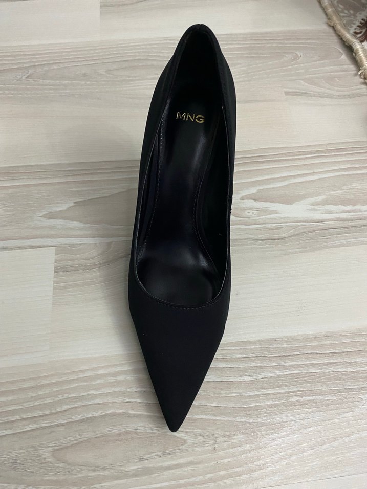 MANGO  Siyah  Stiletto Kadın Ayakkabı - Görsel 3