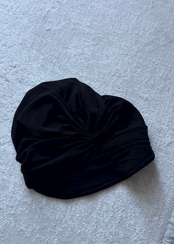 Tokalı Siyah Gotik Kadın Şal saç bonesi - Görsel 2