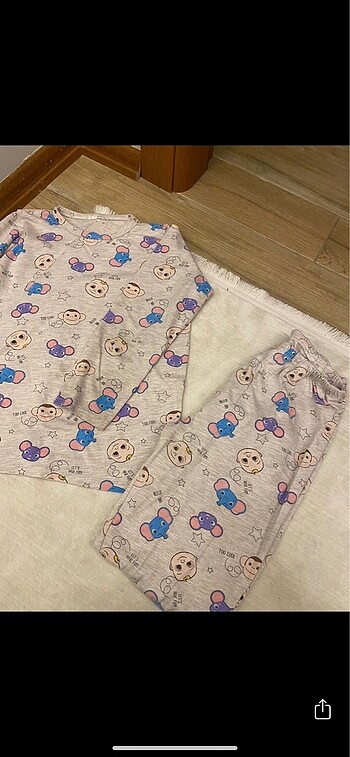 Çocuk pijama takımı