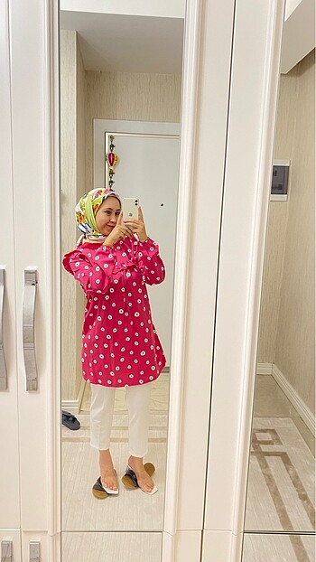 Diğer Pembe tunik