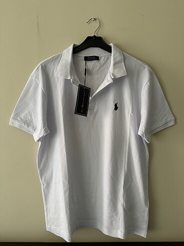 Polo Ralph Lauren beyaz polo yaka tshirt