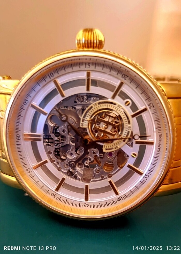 HİSLON OTOMATİK MÜTHİŞ ERKEK SAAT - Görsel 4