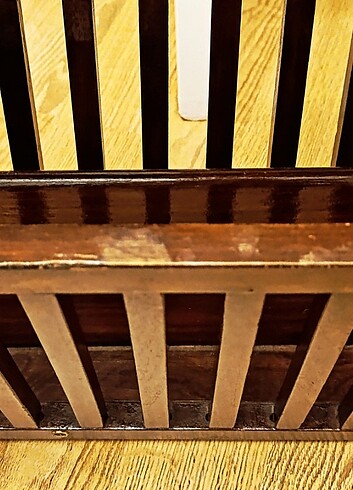 AHŞAP SEDEFLİ ÖZEL YAPIM GAZETELİK - Görsel 5