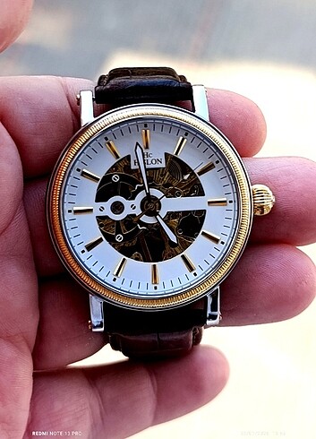 HİSLON SIFIR AYARINDA KURMALI ERKEK SAAT  - Görsel 5