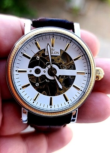 HİSLON SIFIR AYARINDA KURMALI ERKEK SAAT  - Görsel 9