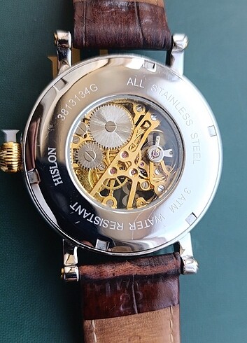 HİSLON SIFIR AYARINDA KURMALI ERKEK SAAT  - Görsel 11