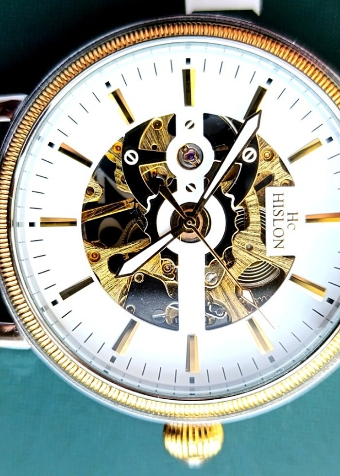 HİSLON SIFIR AYARINDA KURMALI ERKEK SAAT  - Görsel 4