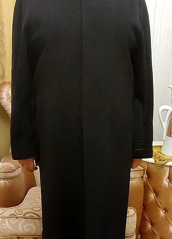 xxl Beden siyah Renk İTALY ÖZEL SARAR ÜRETİMİ 56 BEDEN YÜN PALTO