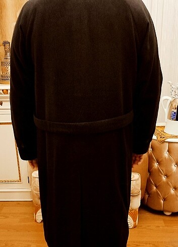 İTALY ÖZEL SARAR ÜRETİMİ 56 BEDEN YÜN PALTO - Görsel 6