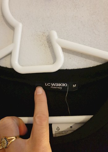 Siyah Uzun Kollu Salaş Kadın Elbise - Görsel 4