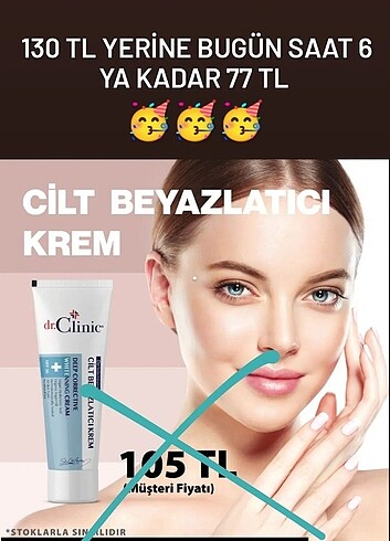  Beden Renk Dr Clinic Vücut Beyazlatıcı