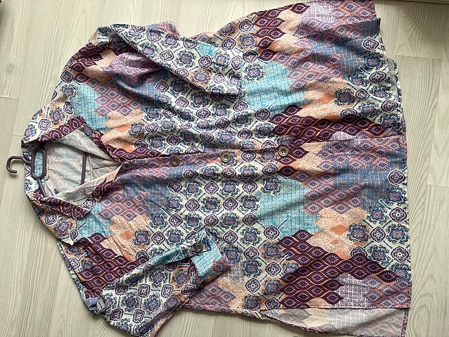 Tunik pantolon takım 2XL lila