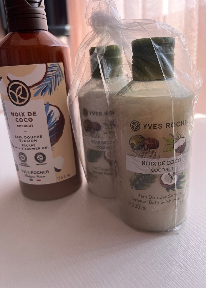 Yves Rocher Hindistan cevizi duş jeli yeni - Görsel 2