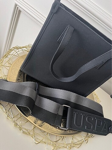 Us Polo siyah çanta yeni - Görsel 3