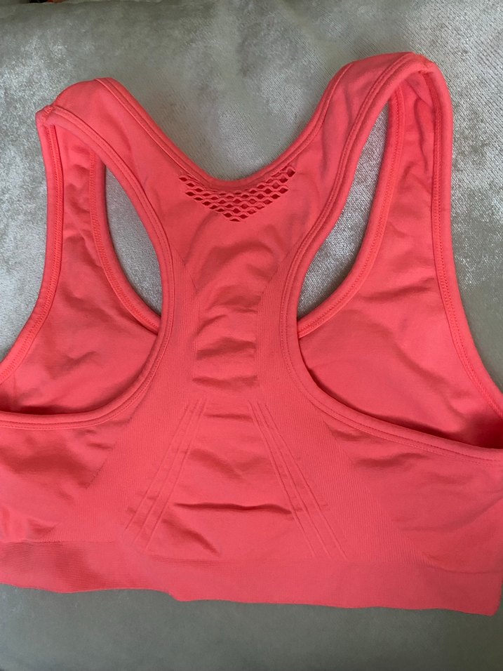 Pembe Spor Sütyeni Rahat Kesim - Görsel 3