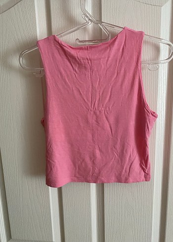 Pembe Basic Kolsuz Salaş Atlet - Görsel 2