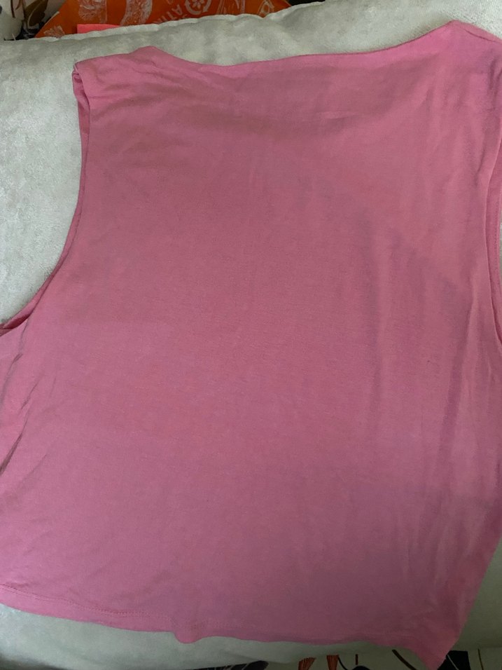 Pembe Basic Kolsuz Salaş Atlet - Görsel 4