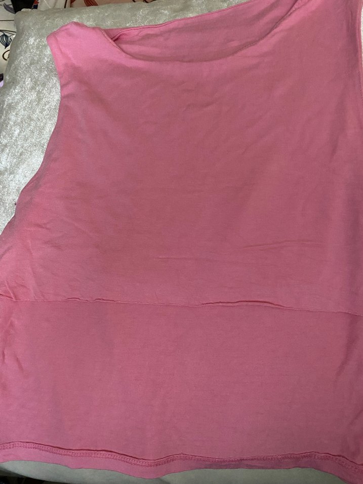 Pembe Basic Kolsuz Salaş Atlet - Görsel 5