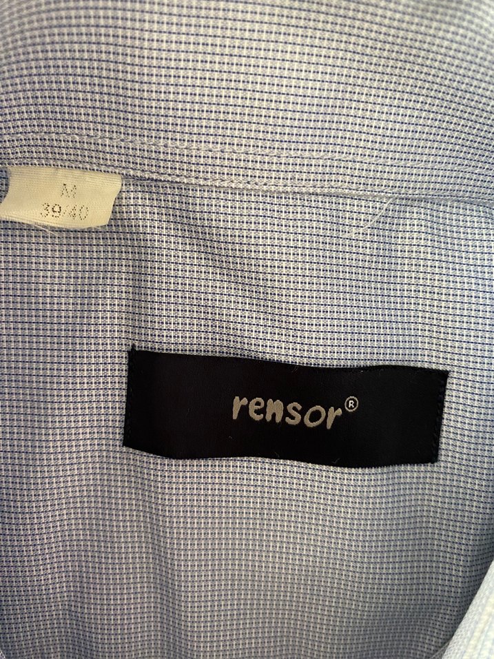 Mavi Kısa Kollu Erkek Gömlek - Görsel 2