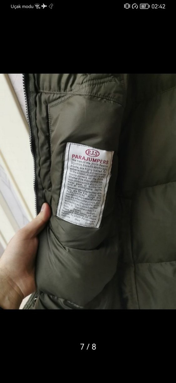 Orjinal Parajumpers kaz tüyü kaban mont - Görsel 5