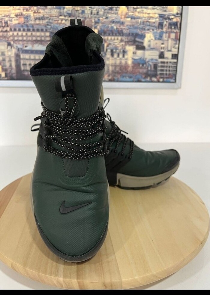 Nike Air Presto Mid Utility Khaki Bot - Görsel 3