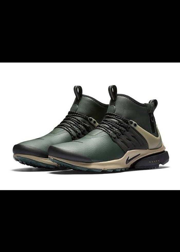 Nike Air Presto Mid Utility Khaki Bot - Görsel 4