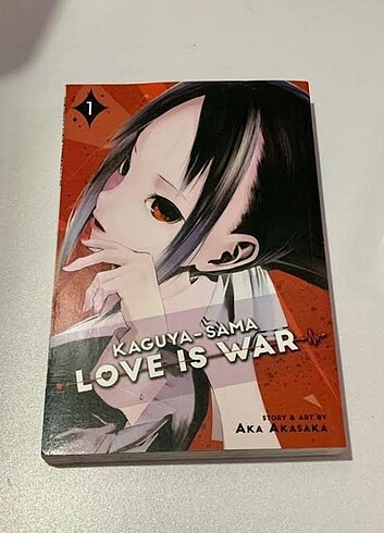 İngilizce manga love is war kaguya sama aşk savaştır 1