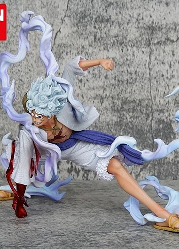One piece gear 5 luffy figür figure nika anime figür