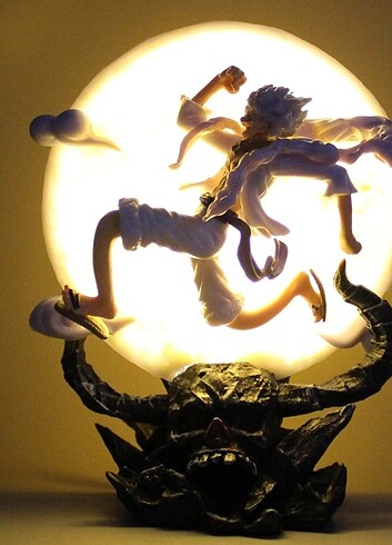 One piece gear 5 nika figür ışıklı anime figür