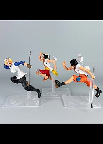  Beden One piece luffy ace sabo figür navy