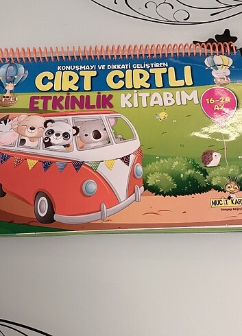 Yükselen zeka 16 24 ay cırtlı etkinlik kitabı 