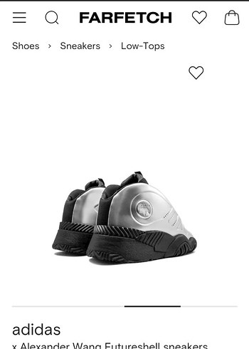 adidas x Alexander Wang Gri Snaker - Görsel 2